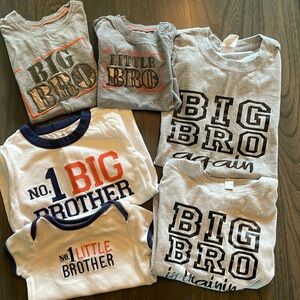 Big brother & little brother matching shirts